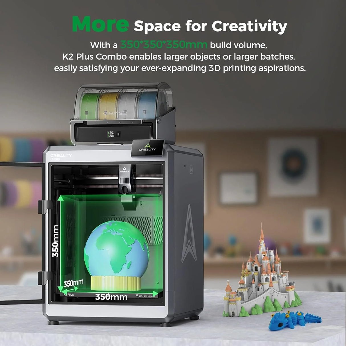 CREALITY - K2 Plus High-Speed 3D Printer Combination