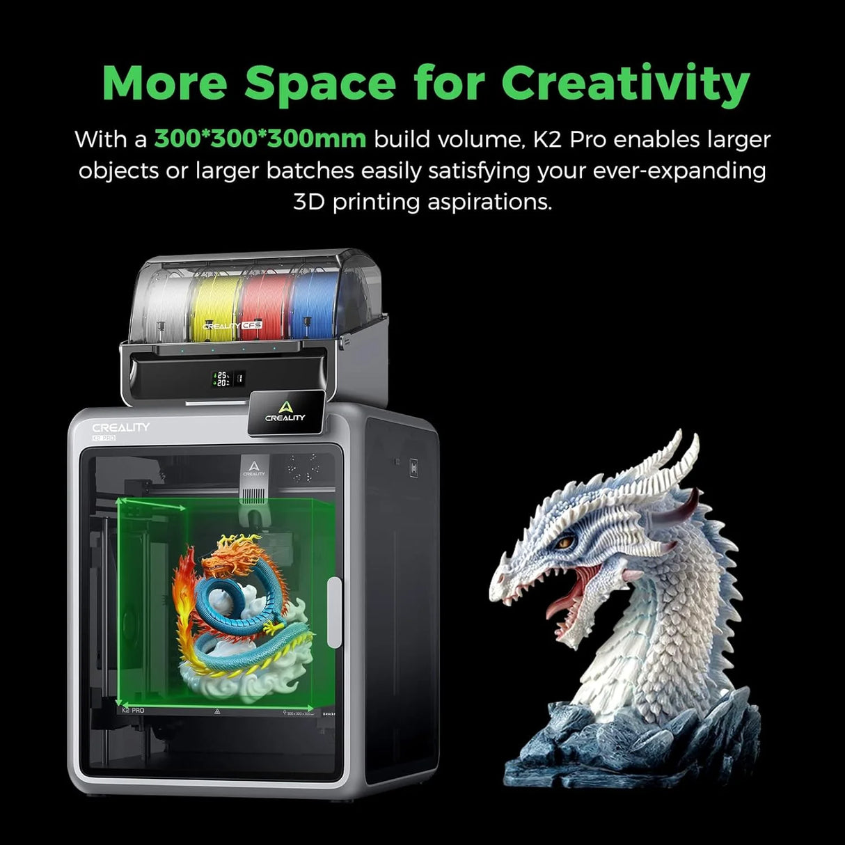 CREALITY - K2 Pro 3D Printer Combination