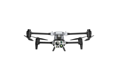 Black drone with a camera img