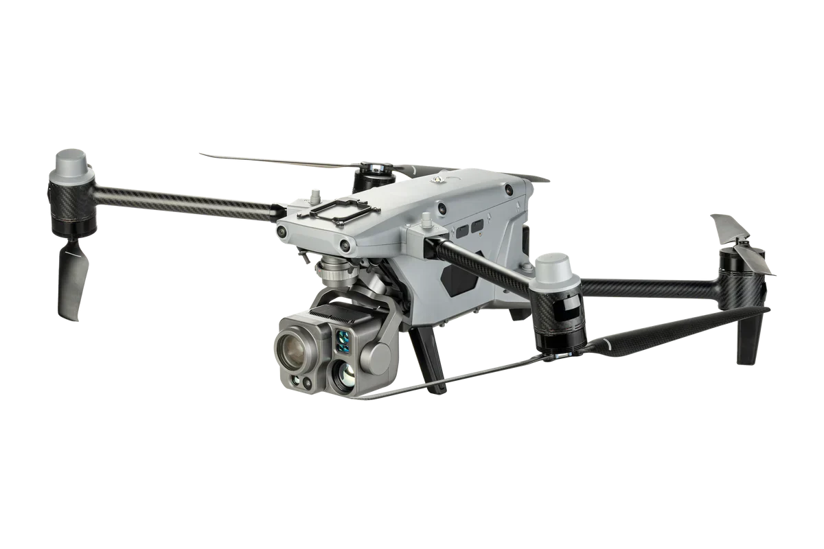 White Autel Robotics Alpha L35T Drone with black propellers Img