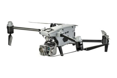 White Autel Robotics Alpha L35T Drone with black propellers Img