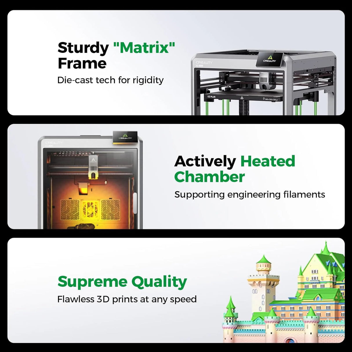 CREALITY - K2 Plus High-Speed 3D Printer Combination