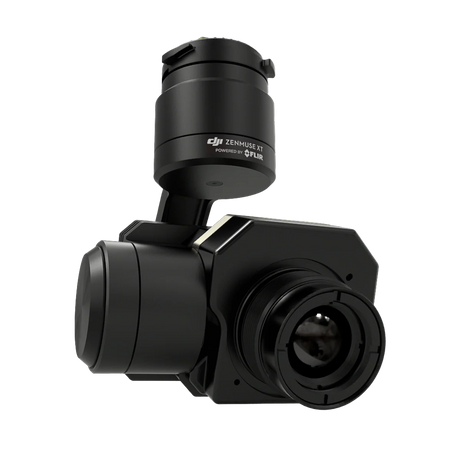 Black camera module with 'DJI Zenmuse XT' branding