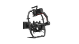 Camera stabilizer with Ronin branding on a white background
