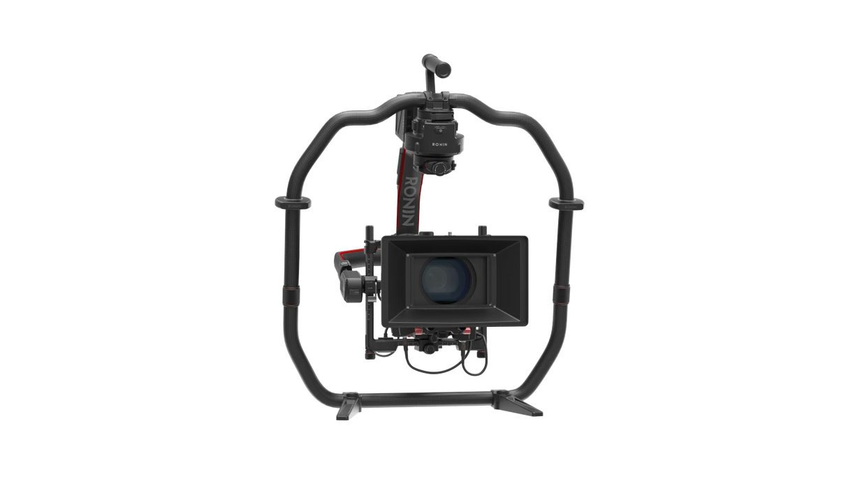 Camera stabilizer with a camera mounted