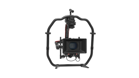 Camera stabilizer with a camera mounted