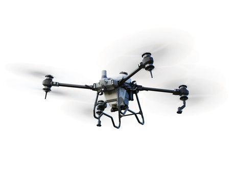 Hexagonal DJI AGRAS T40 Agricultural Drone with multiple rotors