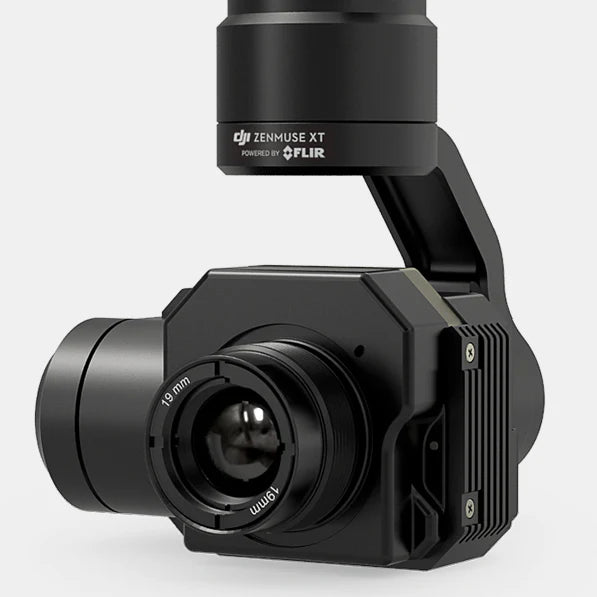 DJI FLIR Zenmuse camera with front view